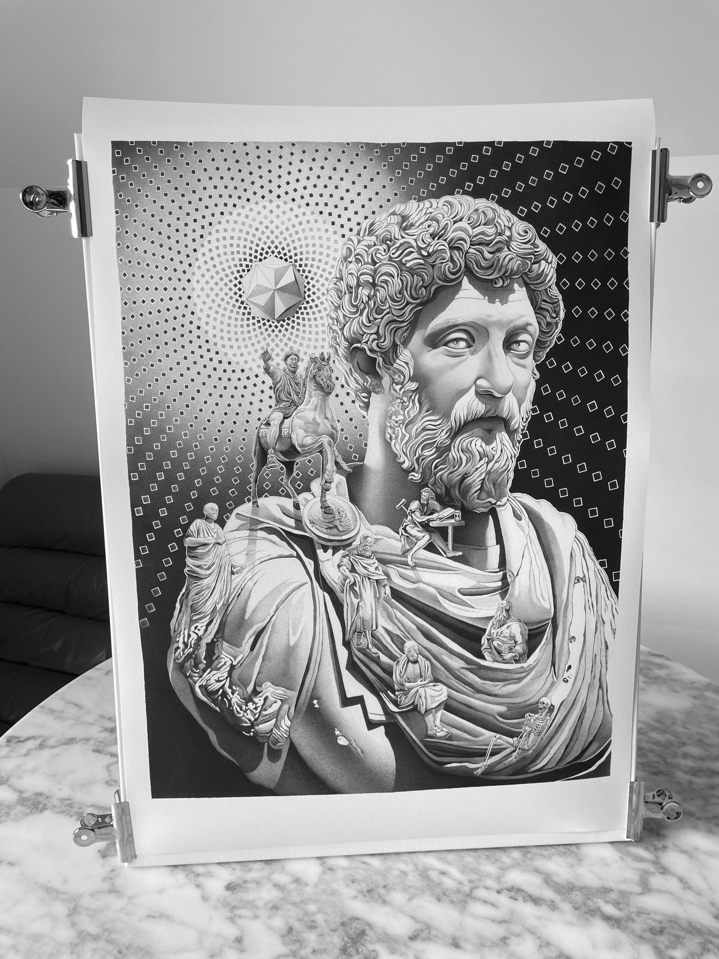 Marcus Aurelius - Fine Art Print - A1