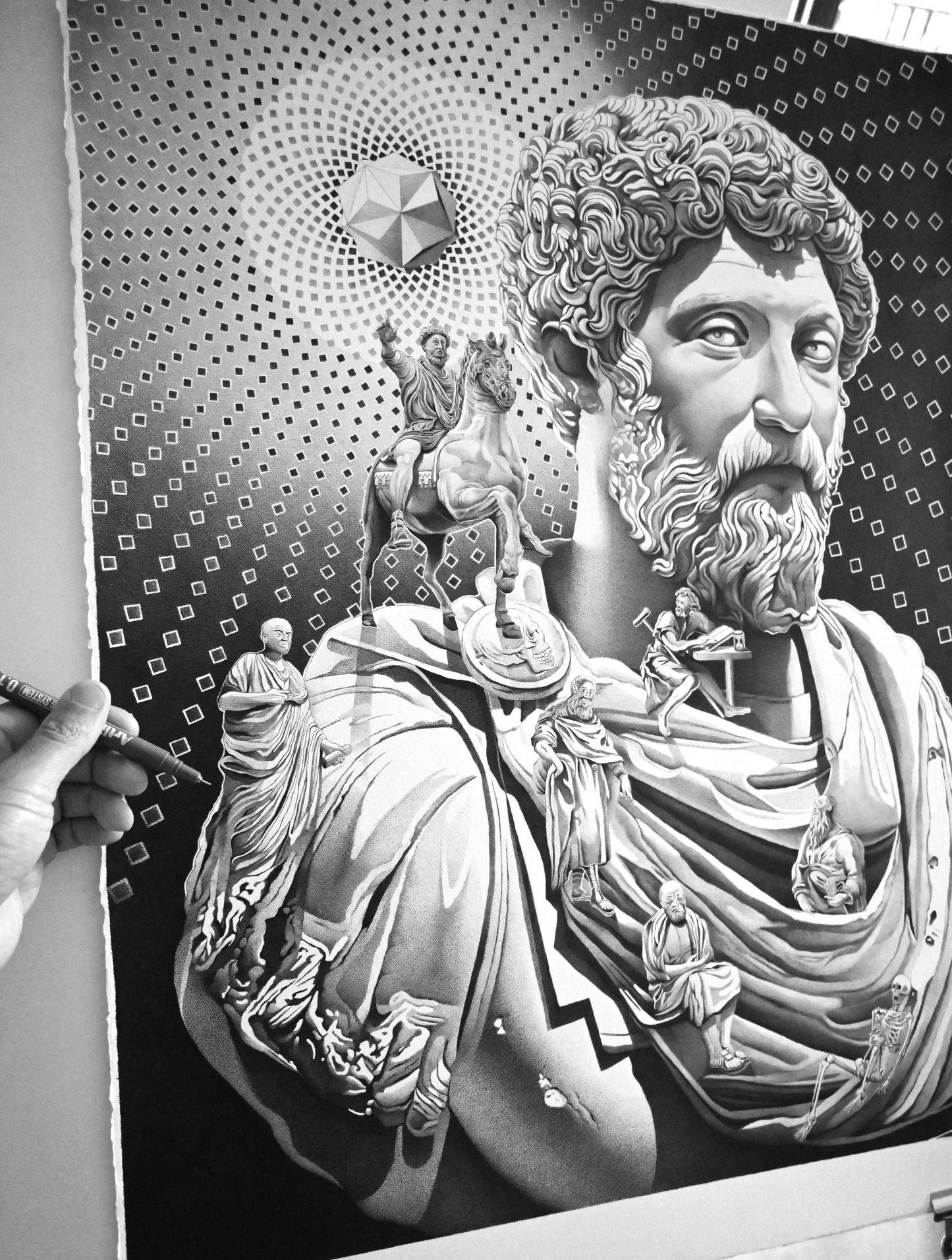 Marcus Aurelius - Original artwork